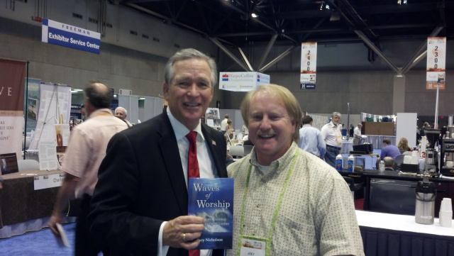 President Bush loves Joey's book, Waves of Worship
